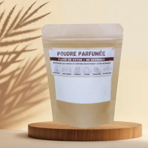Poudre parfumée <br>Fleur de Coton