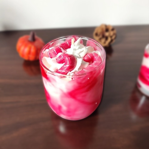 Bougie gourmande parfumée sucre d'orge